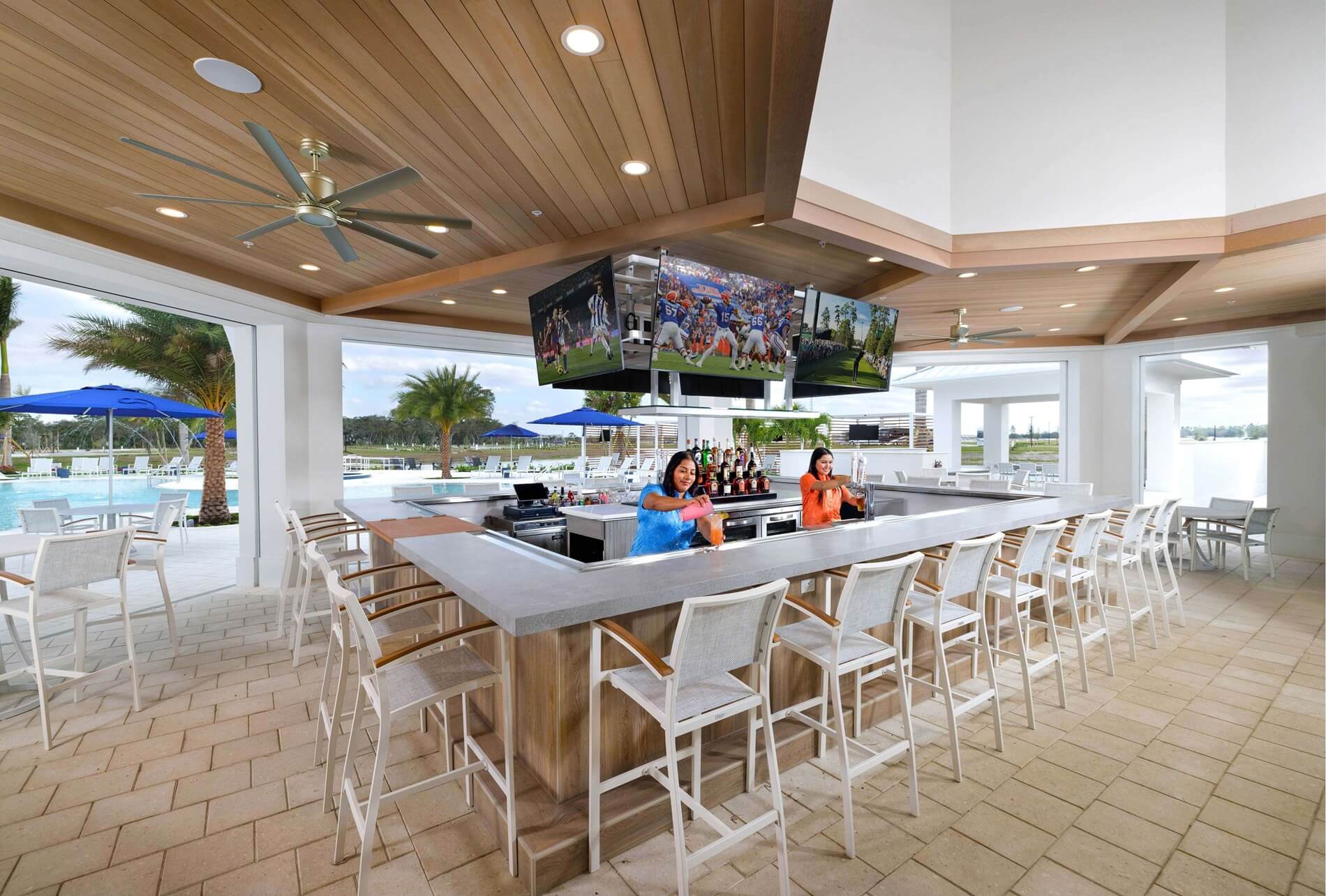 Life At The Poolside Bar