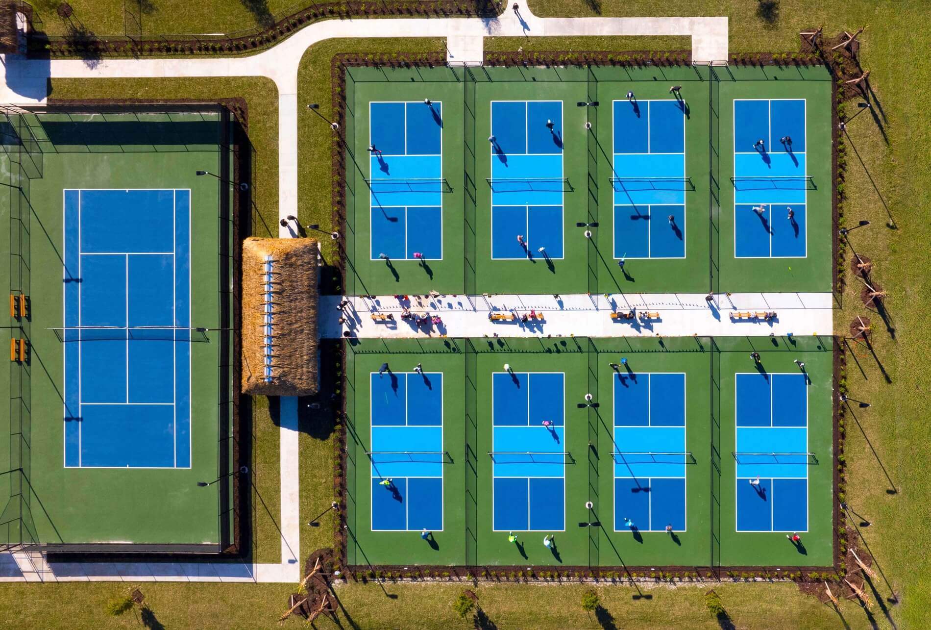 8 Pickleball Courts